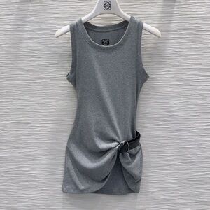 Loewe grey fitted sleeveless vest